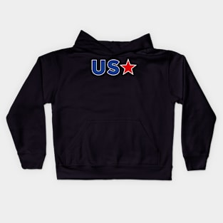 USA United States Of America Patriotic American Nation Kids Hoodie